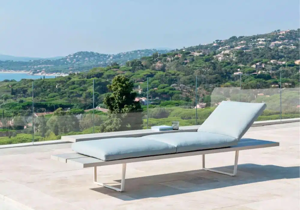 chaise longue di Fast Outdoor